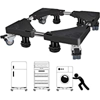 Base Lavadora- Winzwon Ajustable Soporte Lavadora para Nevera Secadora- Movil Electrodomesticos- Largo-Ancho 46-5-68 cm…